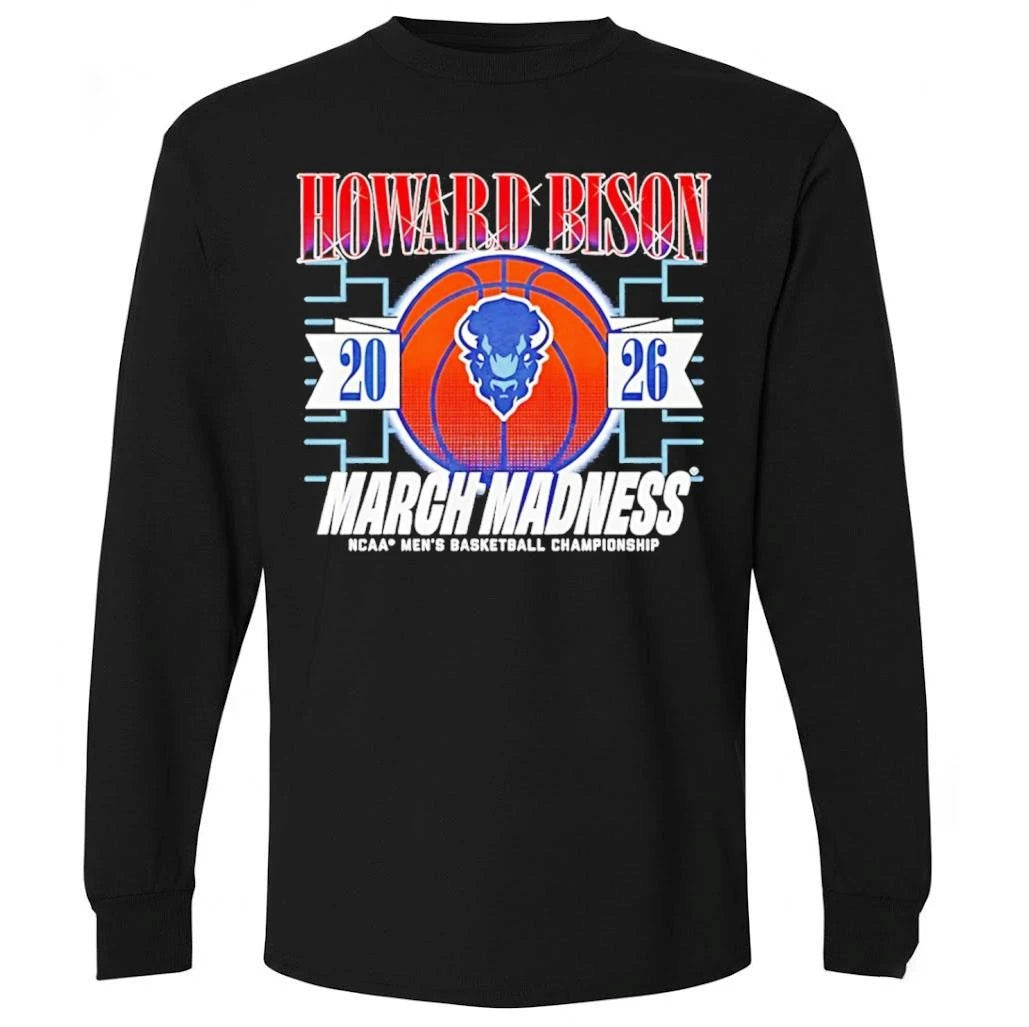 Howard Bison Ncaa Men’s Basketball Champions 2026 March Madness Shirt