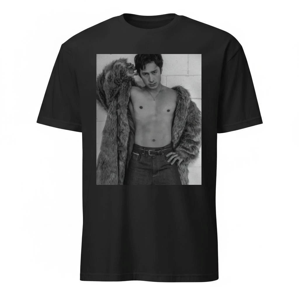 Hudson Williams Fur Coat Poster Shirt