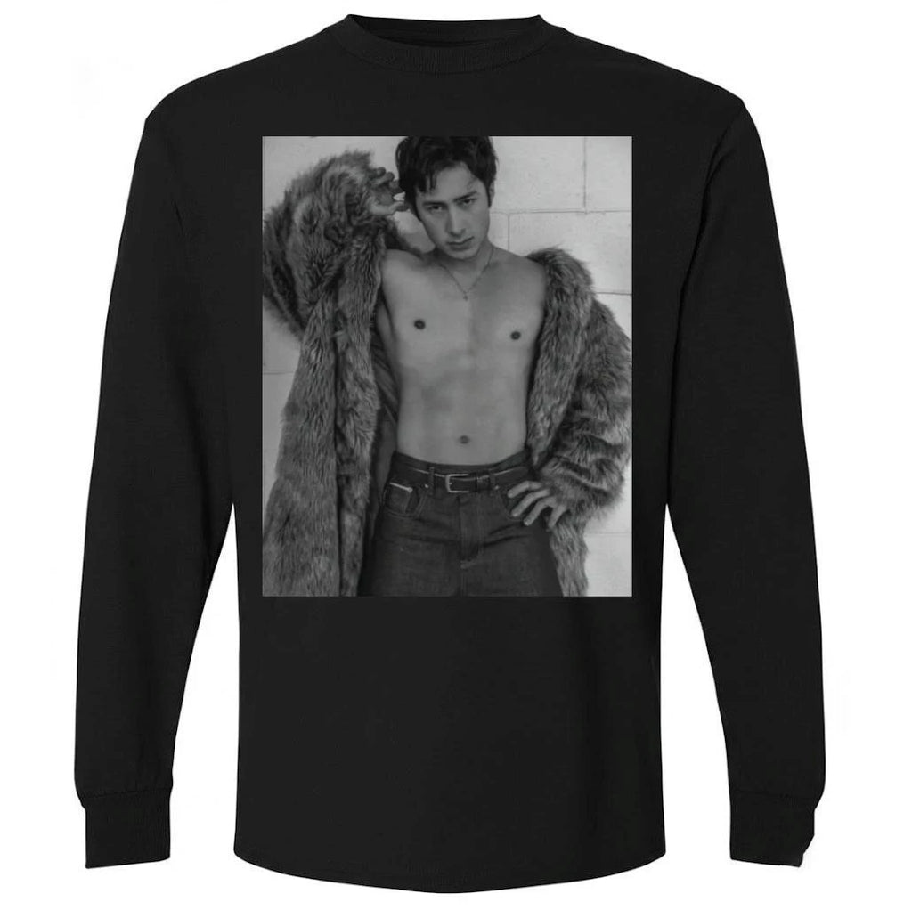 Hudson Williams Fur Coat Poster Shirt