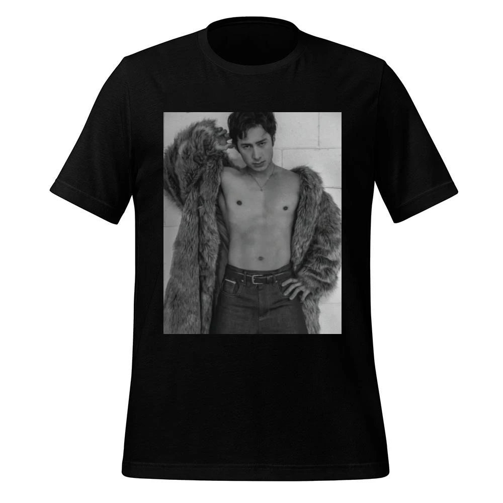 Hudson Williams Fur Coat Poster Shirt