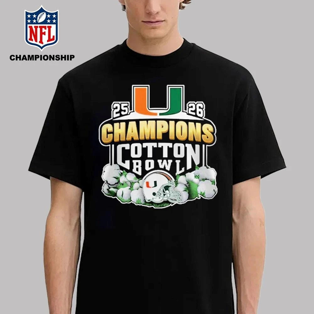 Hurricanes 25-26 Champions Cotton Bowl Shirt