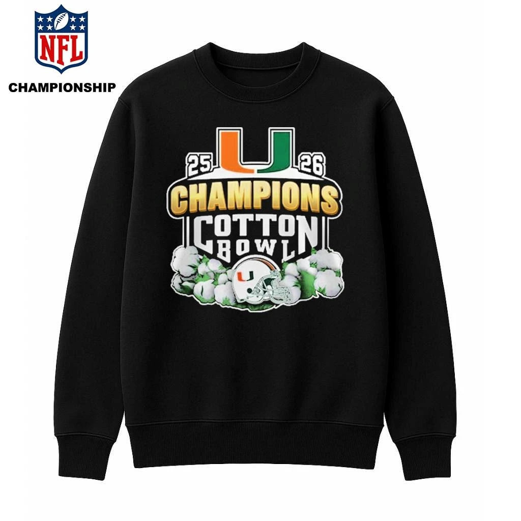 Hurricanes 25-26 Champions Cotton Bowl Shirt