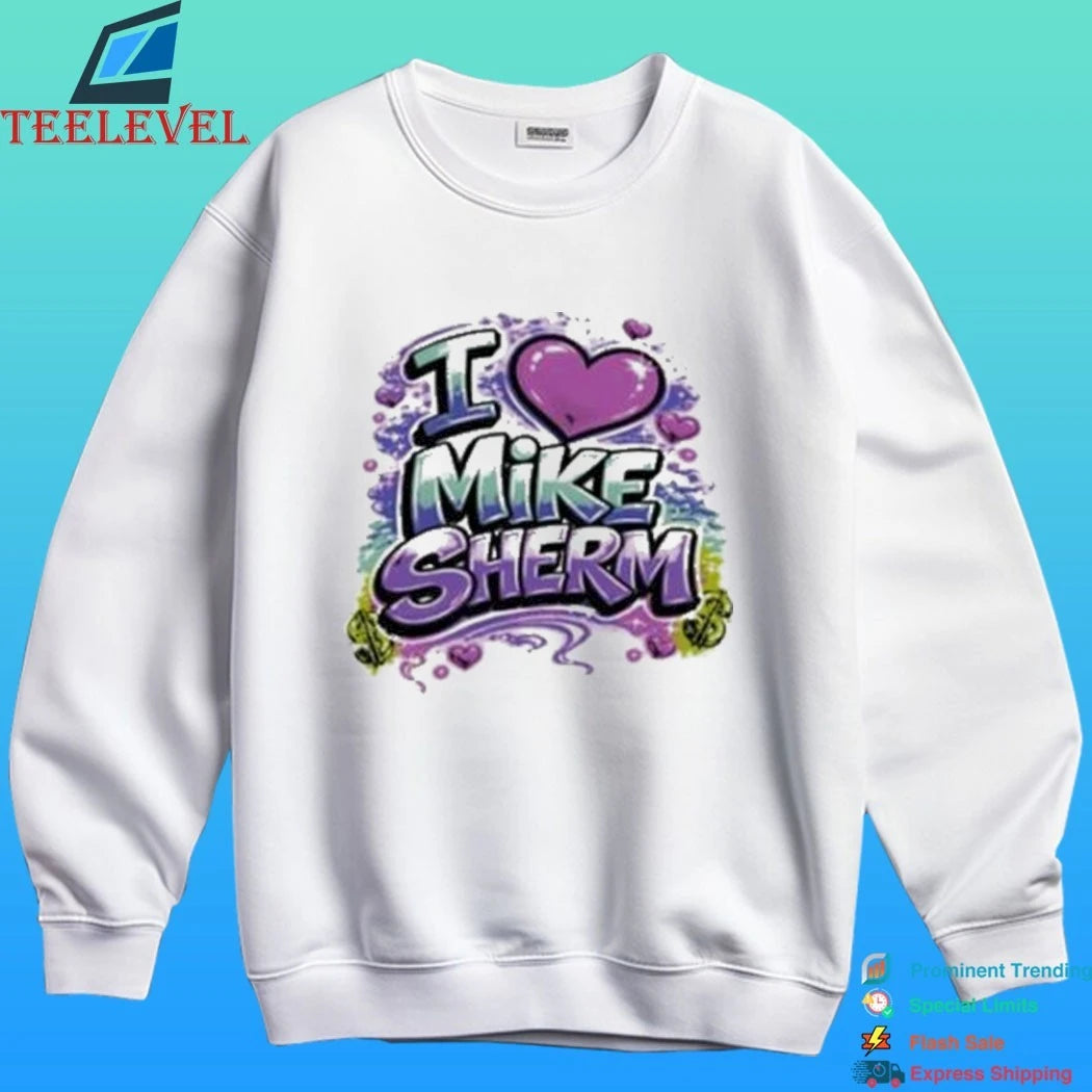 I Heart Mike Sherm Airbrush Shirt