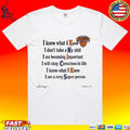 I Know What I Know Acronym New York Knicks Basketball Quote Nba Finals 2026 T-shirt