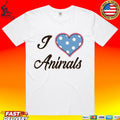 I Love Animals T-shirt