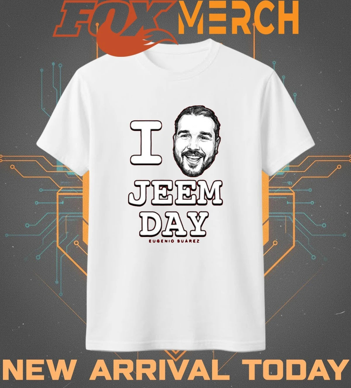 I Love Jeem Day Eugenio Suarez t-shirt