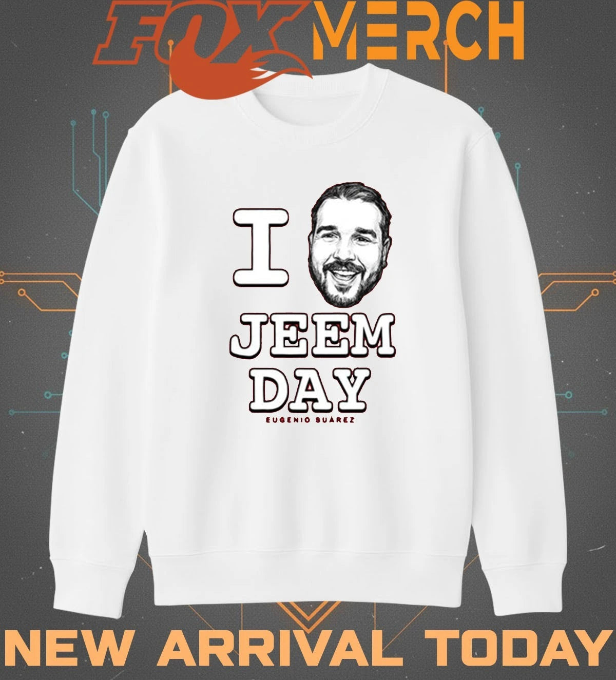 I Love Jeem Day Eugenio Suarez t-shirt