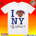 I Love Ny New York Knicks Basketball Vintage Distressed NBA Finals 2026 T-shirt