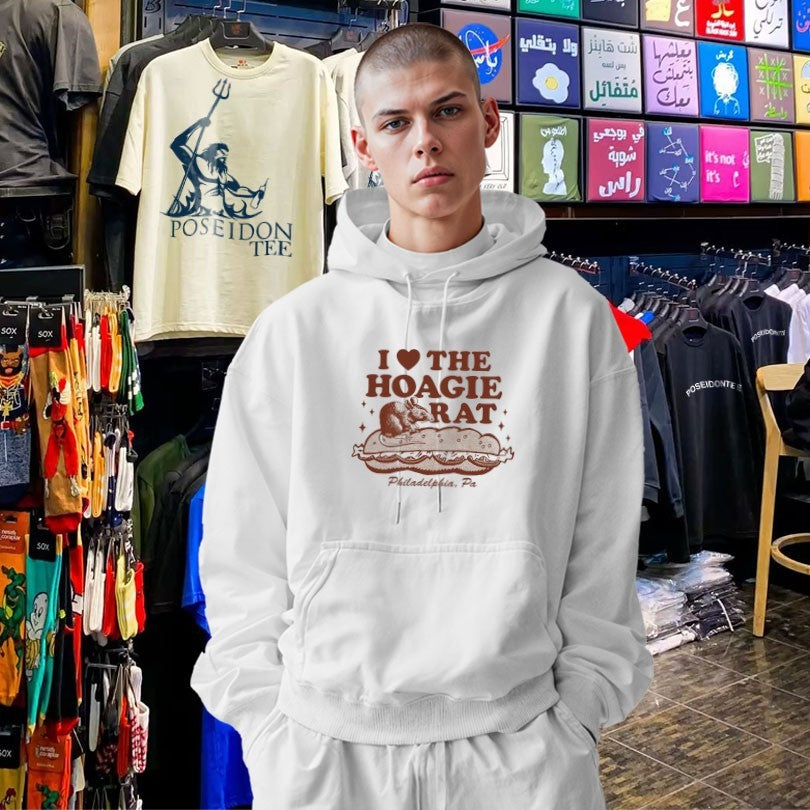I Love The Hoagie Rat Philadelphia Pa T-shirt
