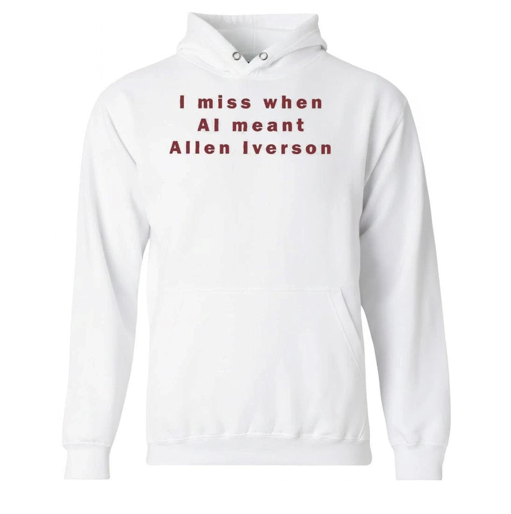 I Miss When AI Meant Allen Iverson Shirt