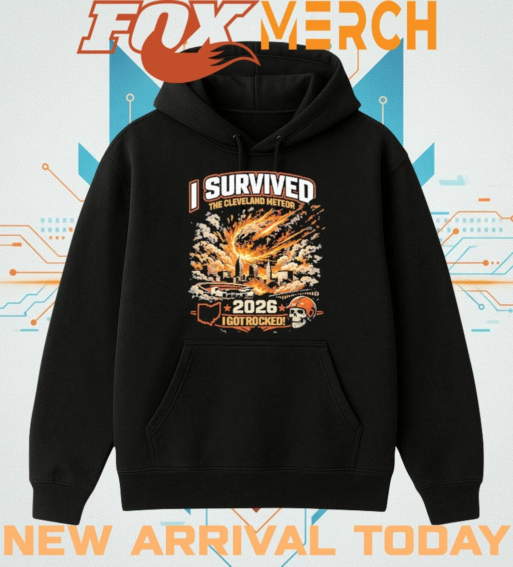 I Survived The Cleveland Meteor 2026 t-shirt