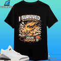 I Survived The Cleveland Meteor 2026 I Got Rocked Shirt