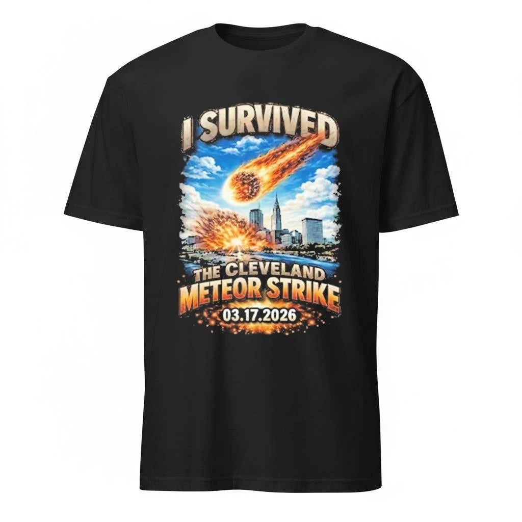 I Survived The Cleveland Meteor Strike 03 17 2026 Shirt