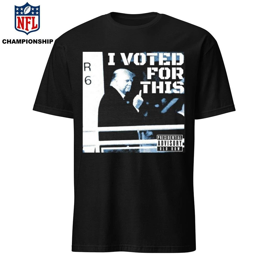 I Voted For This Trump middle finger 2026 shirt