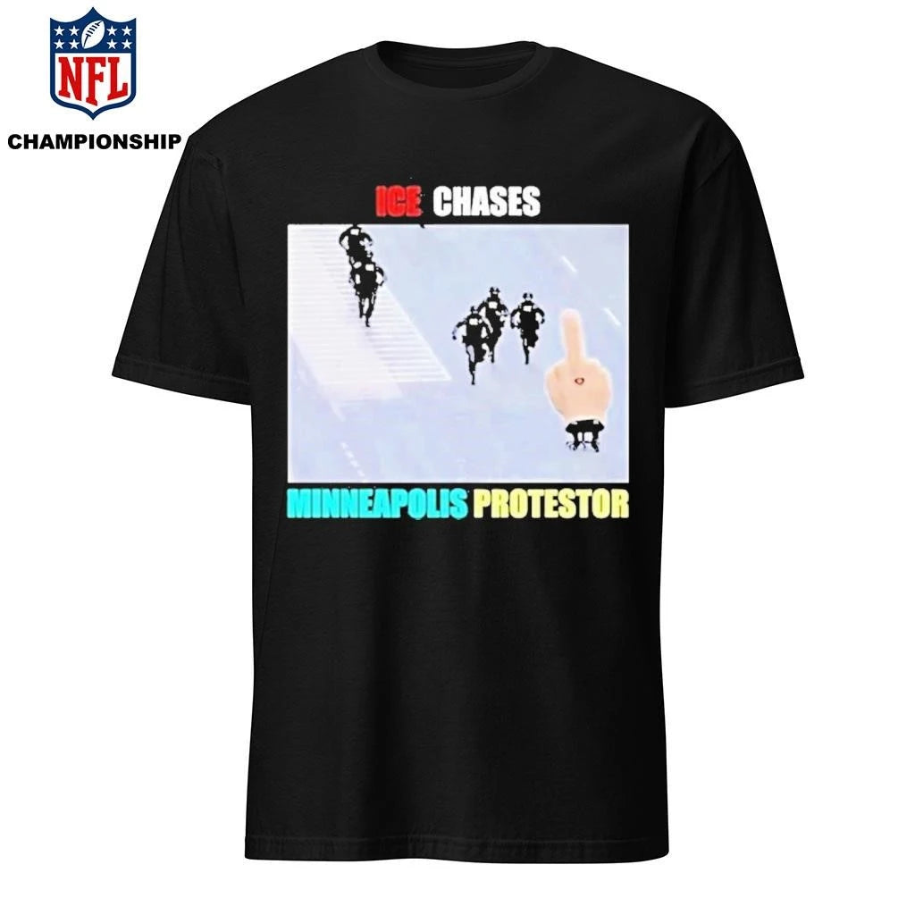 Ice Chases Minneapolis Protestor Tour 2026 Shirt