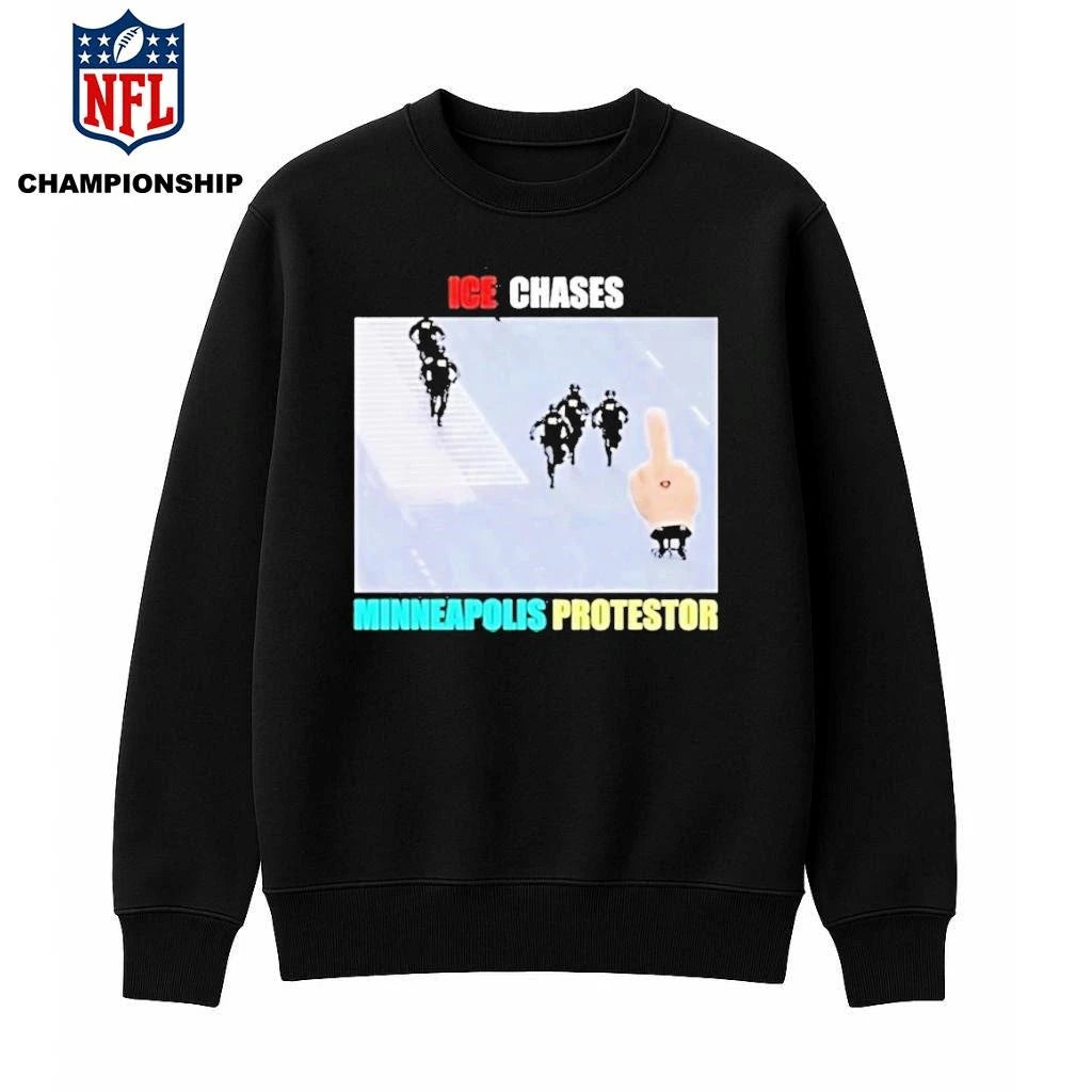 Ice Chases Minneapolis Protestor Tour 2026 Shirt