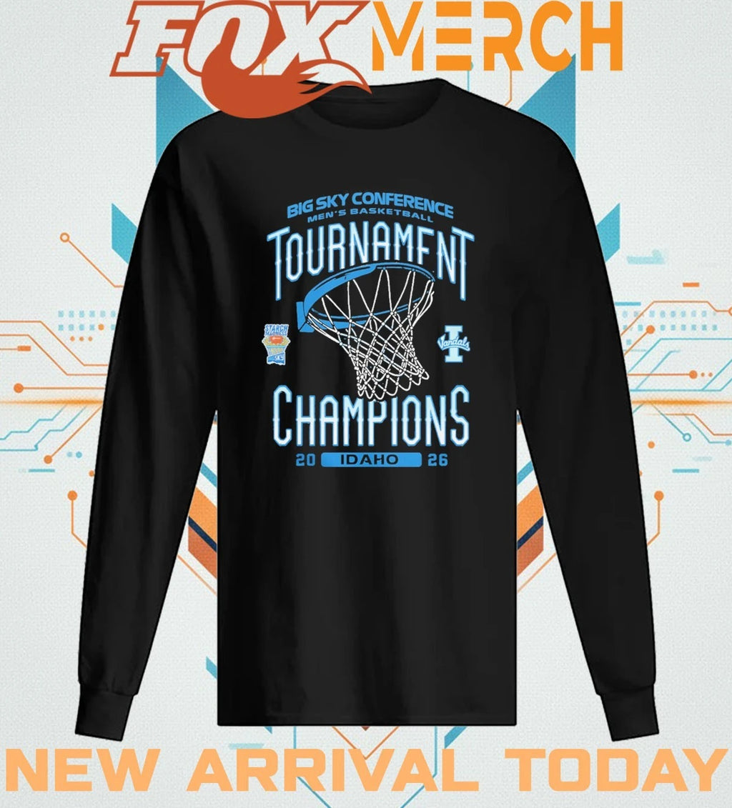 Idaho Vandals 2026 Big Sky Conference Champions t-shirt