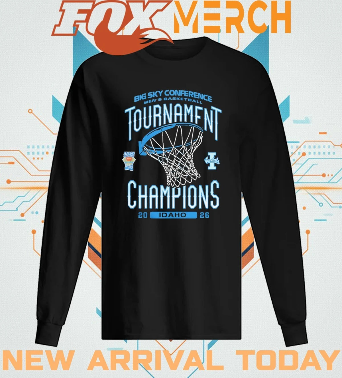 Idaho Vandals 2026 Big Sky Conference Champions t-shirt