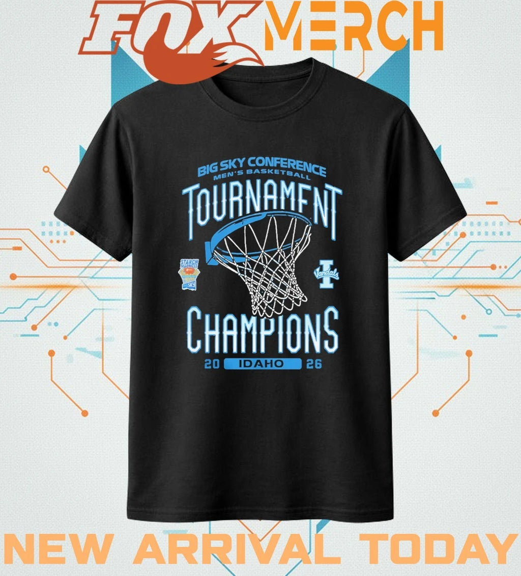 Idaho Vandals 2026 Big Sky Conference Champions t-shirt