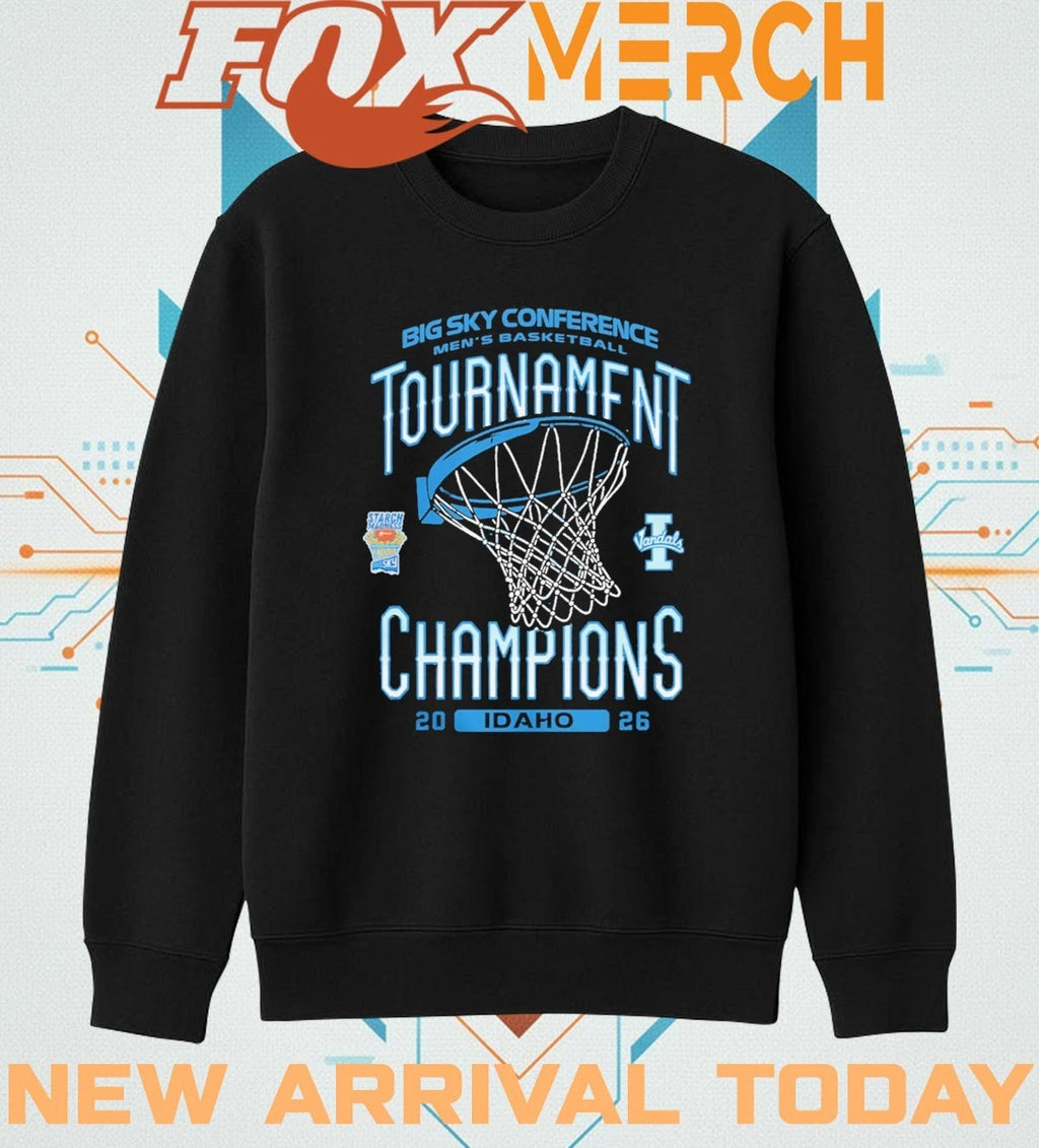 Idaho Vandals 2026 Big Sky Conference Champions t-shirt