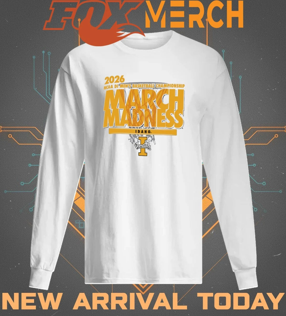Idaho Vandals 2026 NCAA DI Men’s Basketball Championship March Madness t-shirt