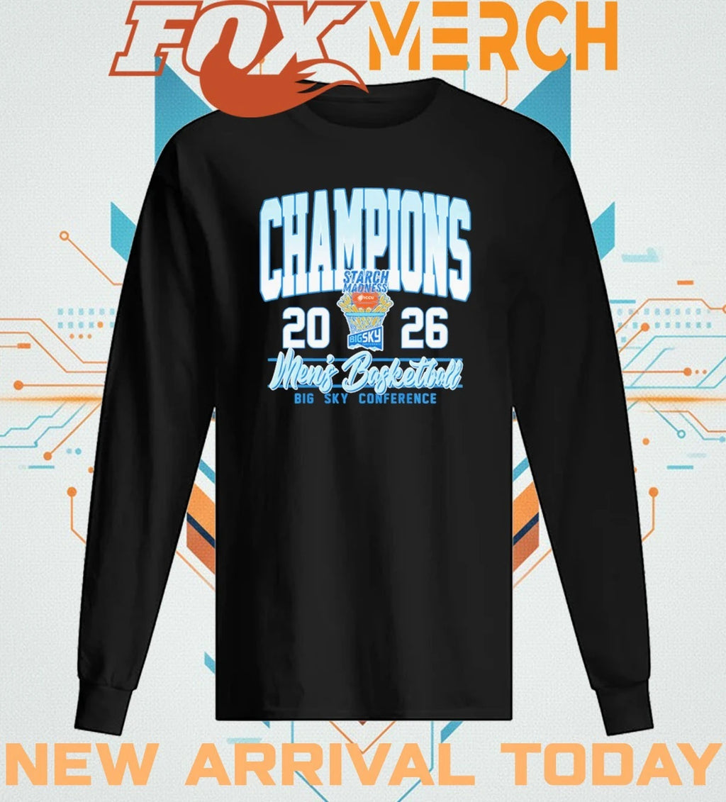 Idaho Vandals Men’s Basketball 2026 Big Sky Conference Champions t-shirt