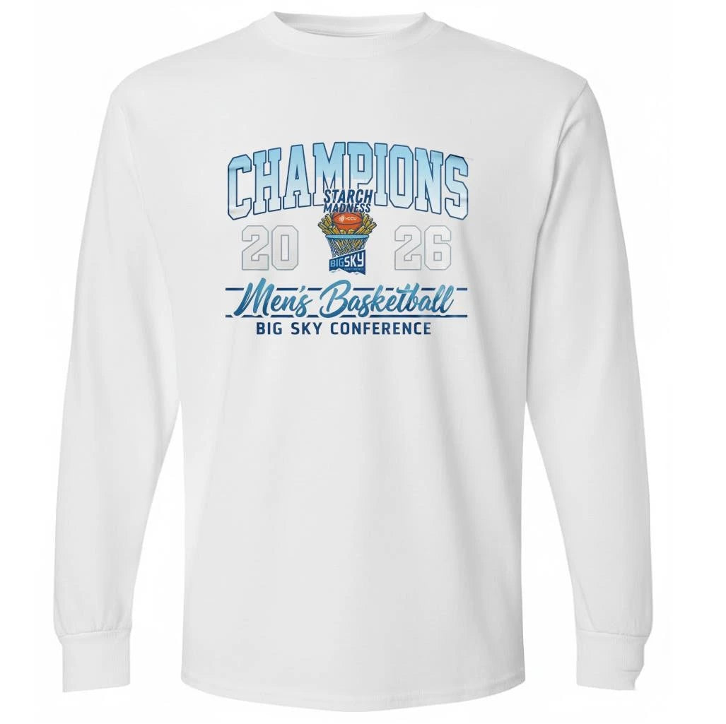 Idaho Vandals Men’s Basketball 2026 Big Sky Conference Champions Starch Madness Shirt