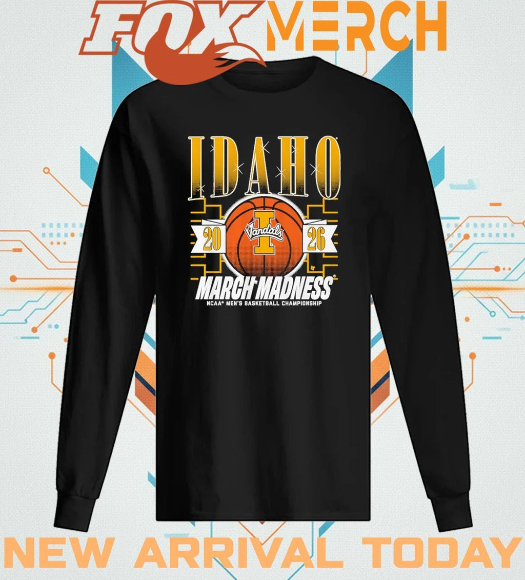 Idaho Vandals Men’s Basketball 2026 March Madness t-shirt