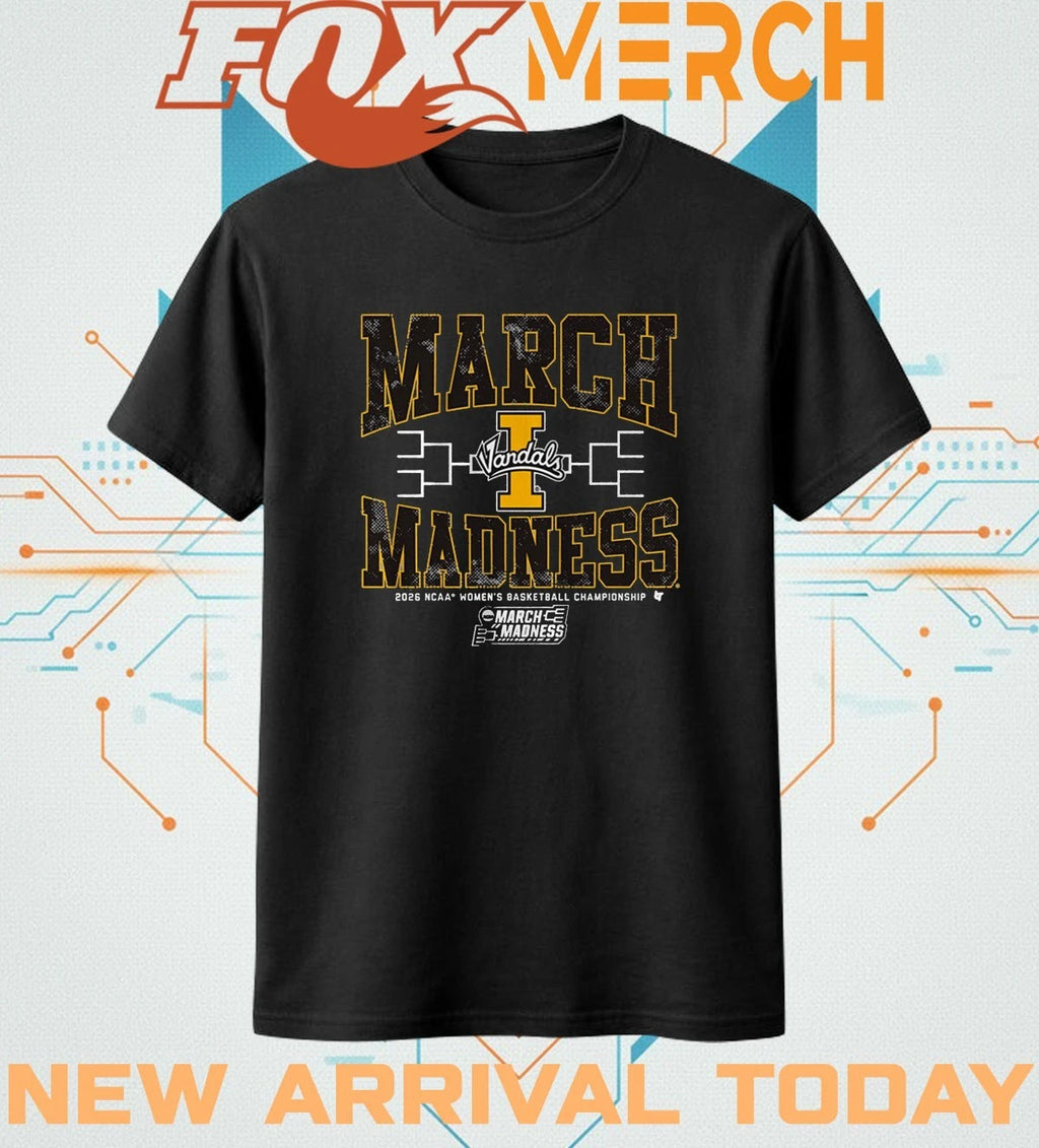 Idaho Vandals Women’s Basketball 2026 March Madness t-shirt