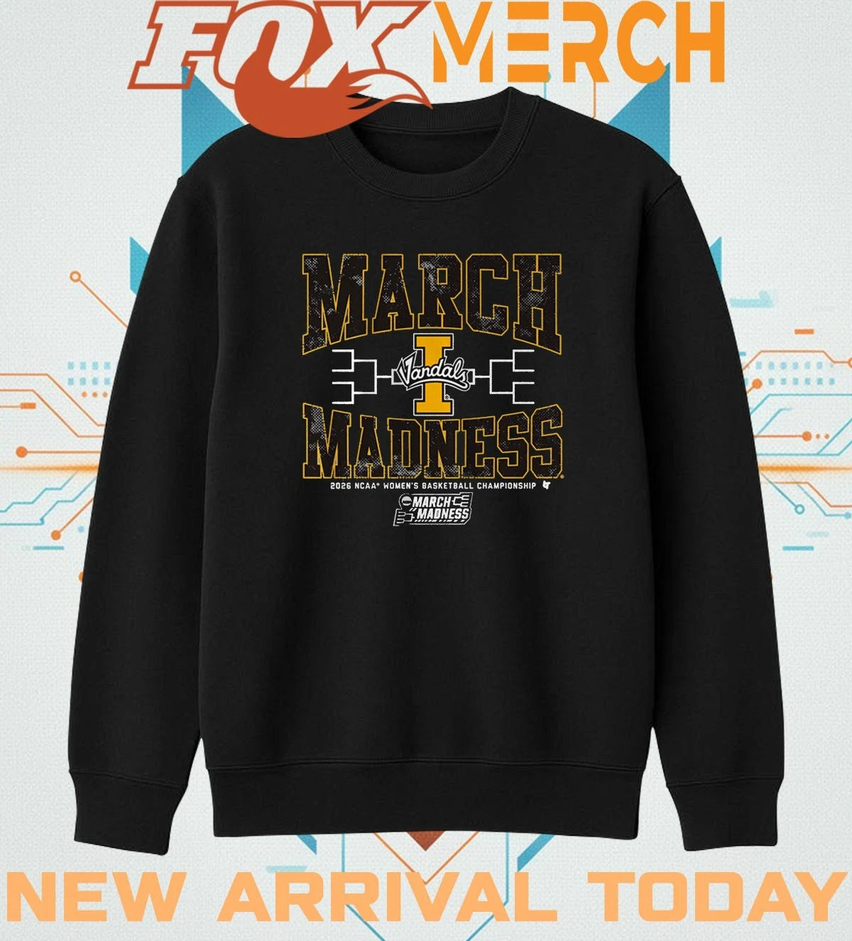 Idaho Vandals Women’s Basketball 2026 March Madness t-shirt