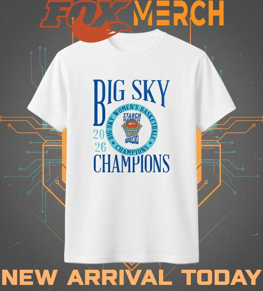 Idaho Vandals Women’s Basketball Big Sky WBB Champions t-shirt