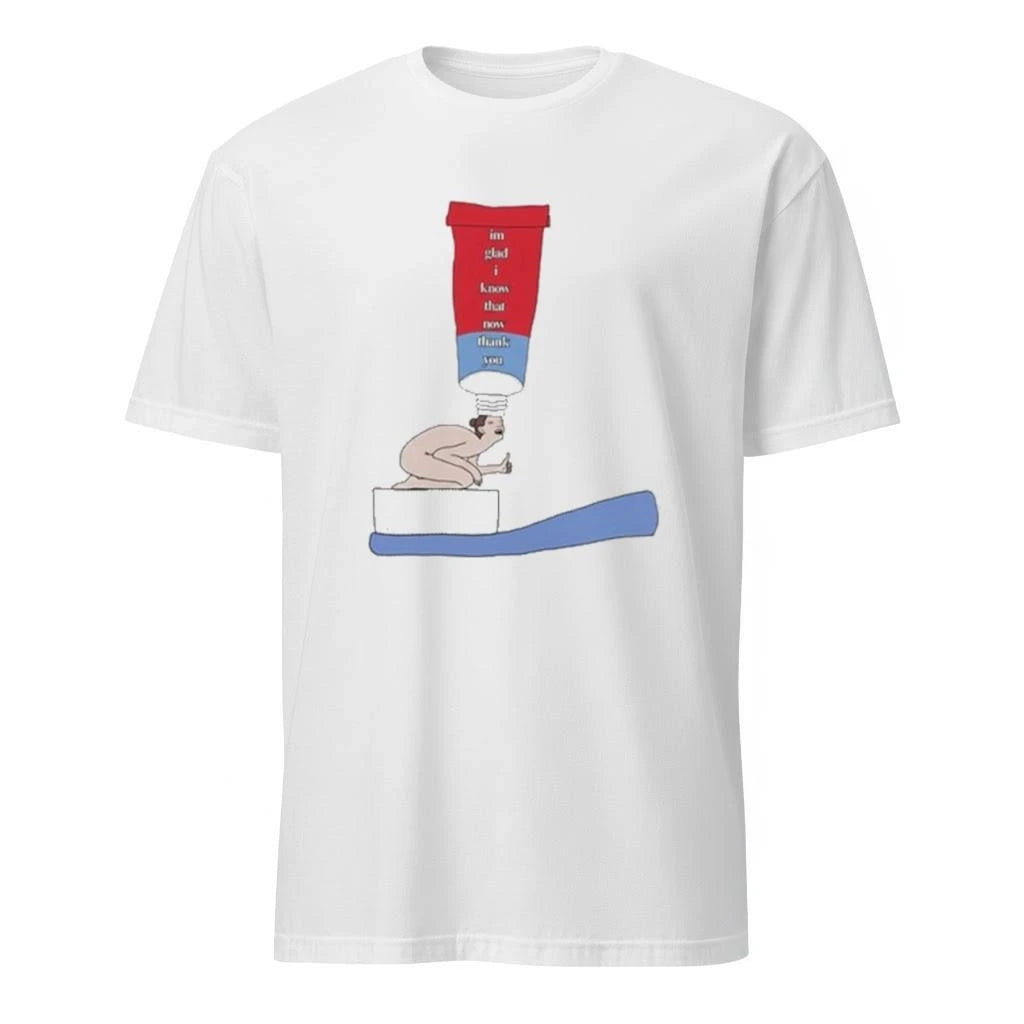 IGIKTNTY Toothpaste Lady Shirt