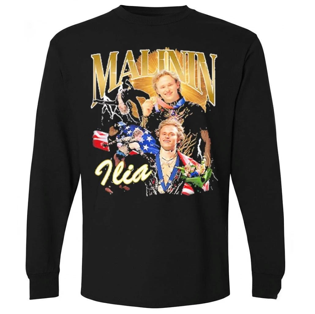 Ilia Malinin Legend Ice Skating Shirt