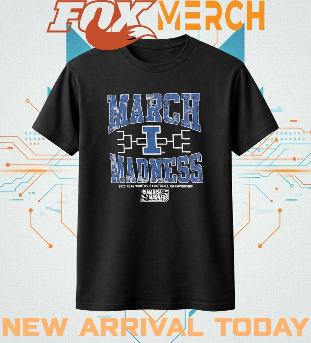 Illinois Fighting Illini 2026 March Madness NCAA women’s basketball Championship t-shirt