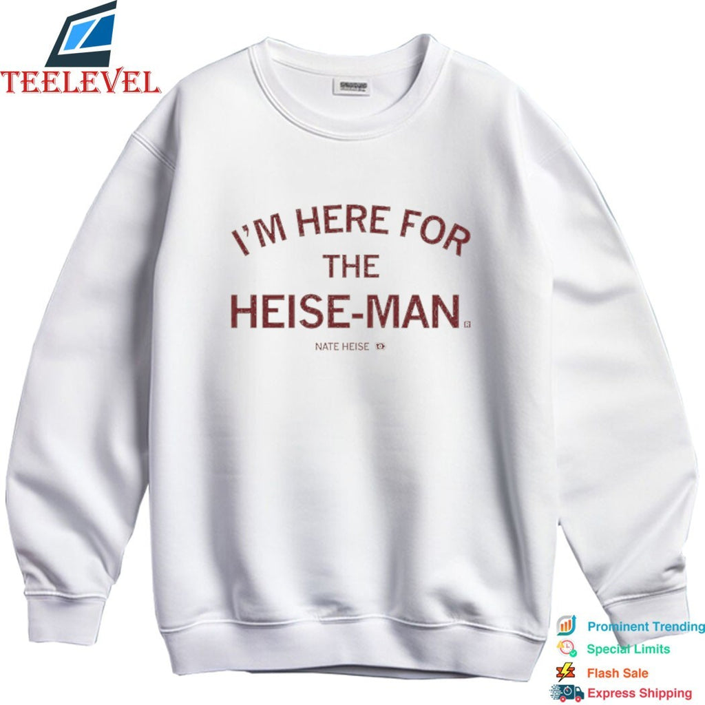 I’m Here For The Heise-man Nate Heise Shirt