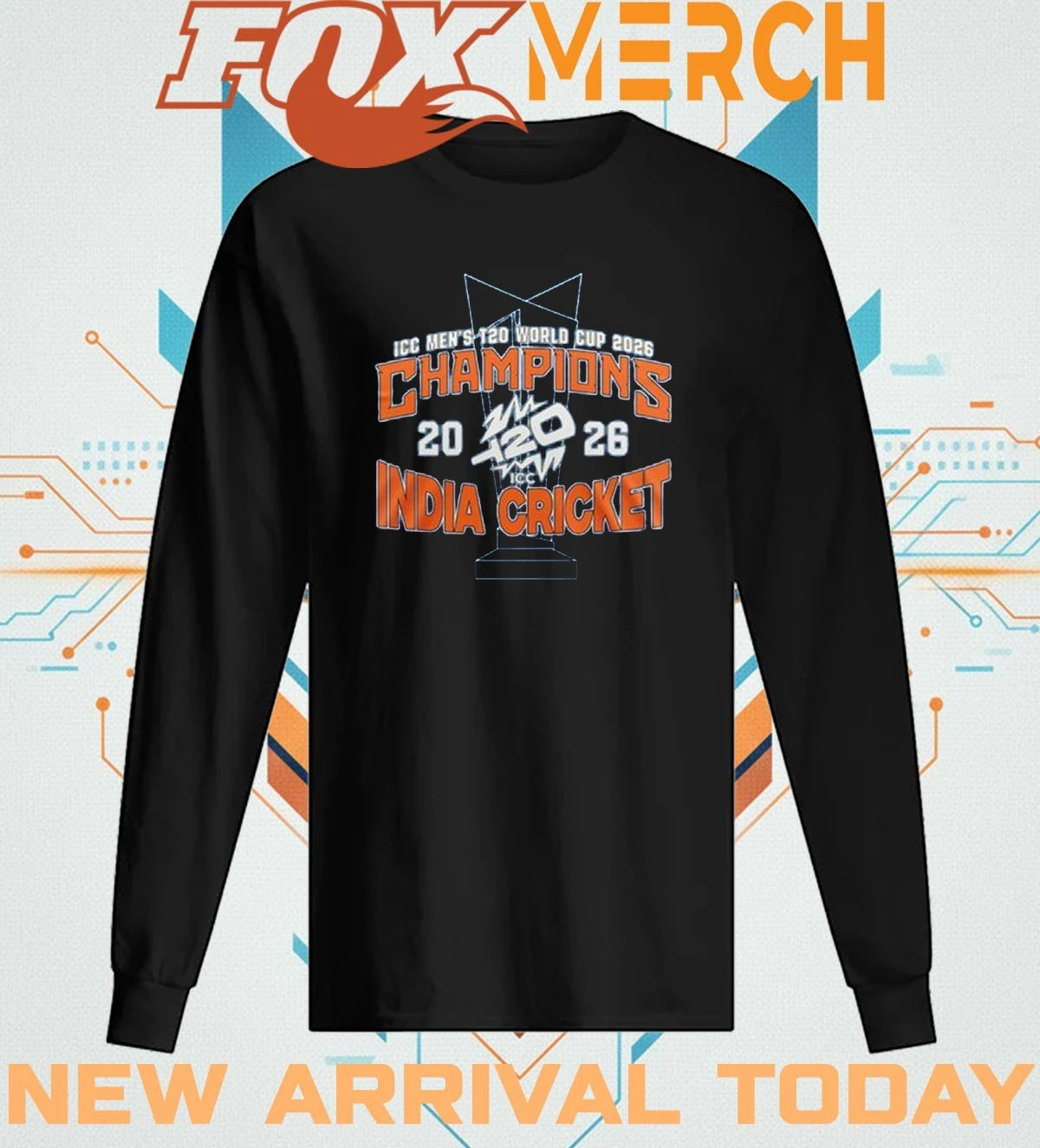 Indian Cricket Team ICC Men’s T20 World Cup Champions t-shirt