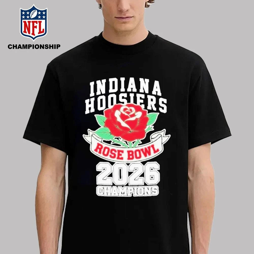 Indiana University 2026 Rose Bowl Champions Shirt