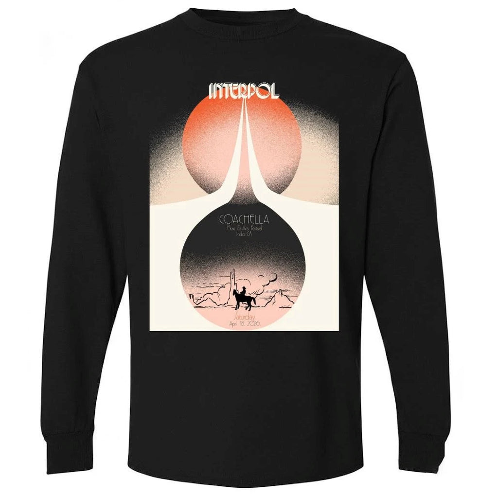 Interpol Coachella Night 2 Event Poster On April 18 2026 Shirt