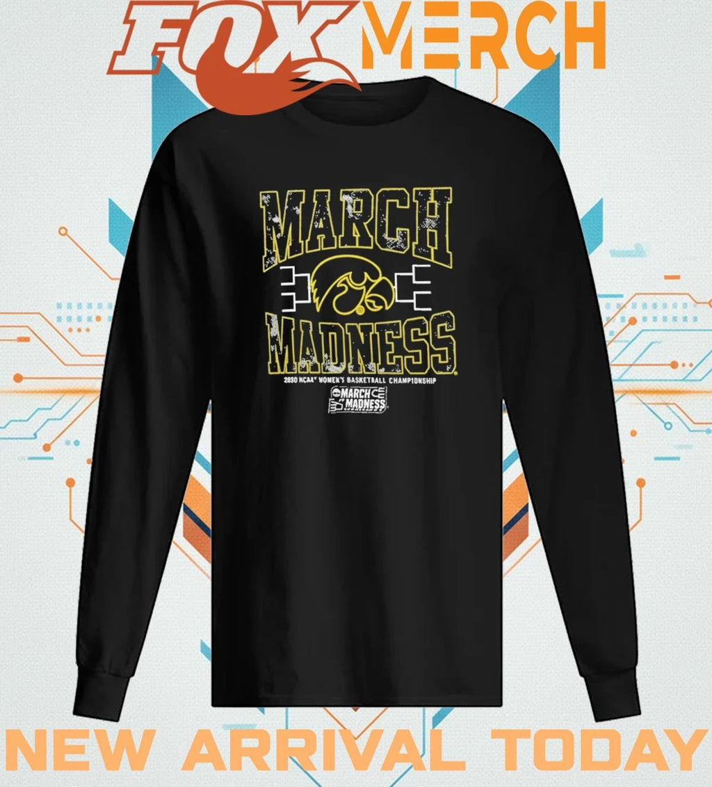 Iowa Hawkeyes 2026 March Madness NCAA women’s basketball Championship t-shirt