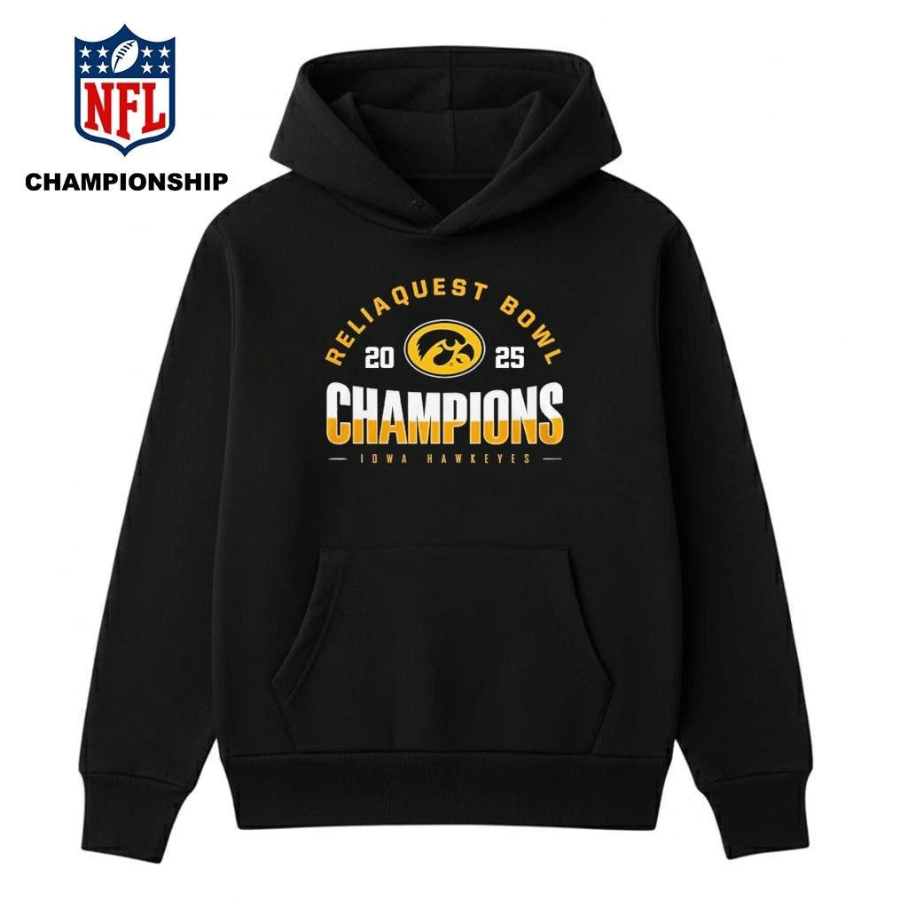 Iowa Hawkeyes Reliaquest Bowl Champions Shirt