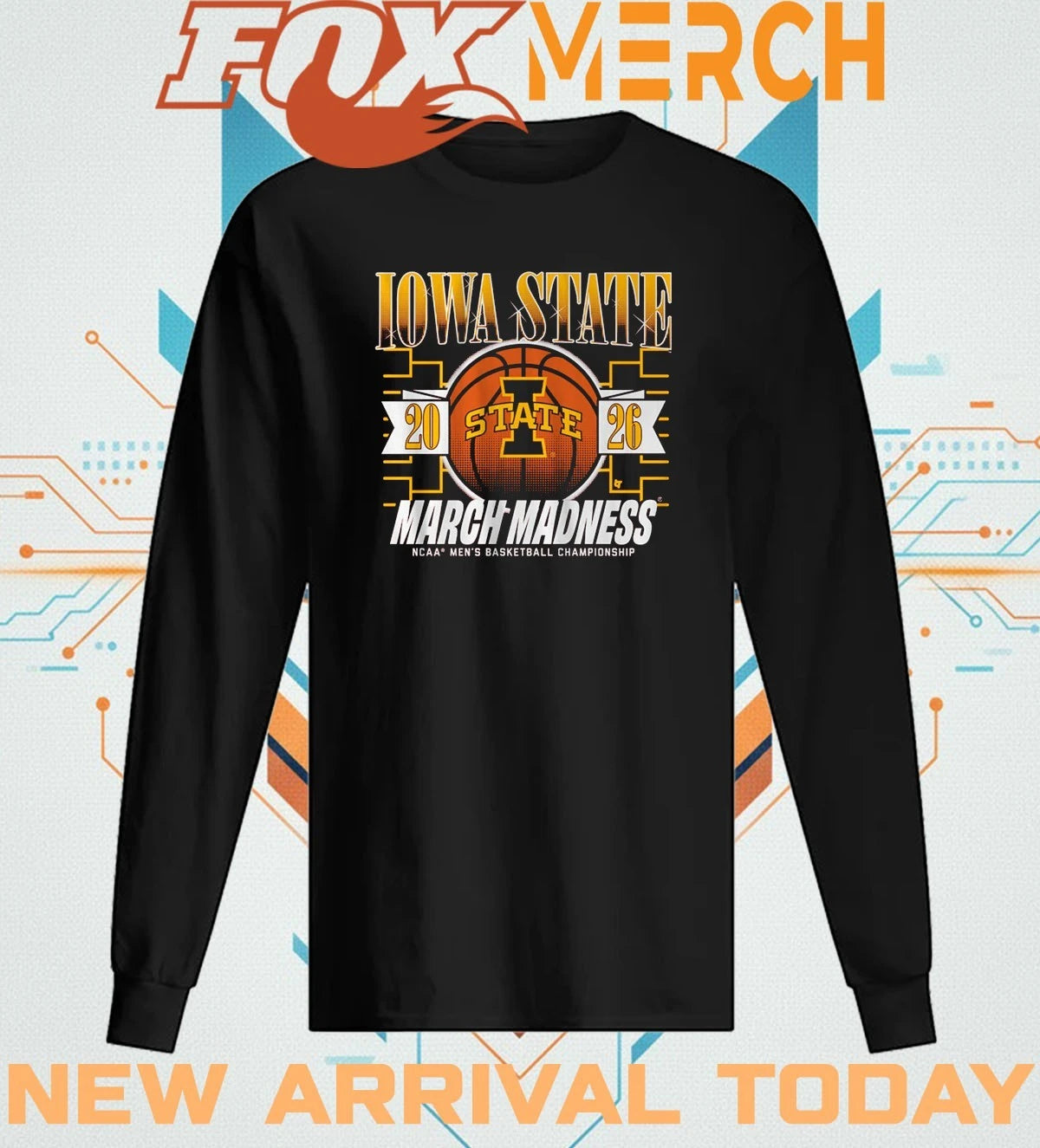 Iowa State Cyclones Men’s Basketball 2026 March Madness t-shirt