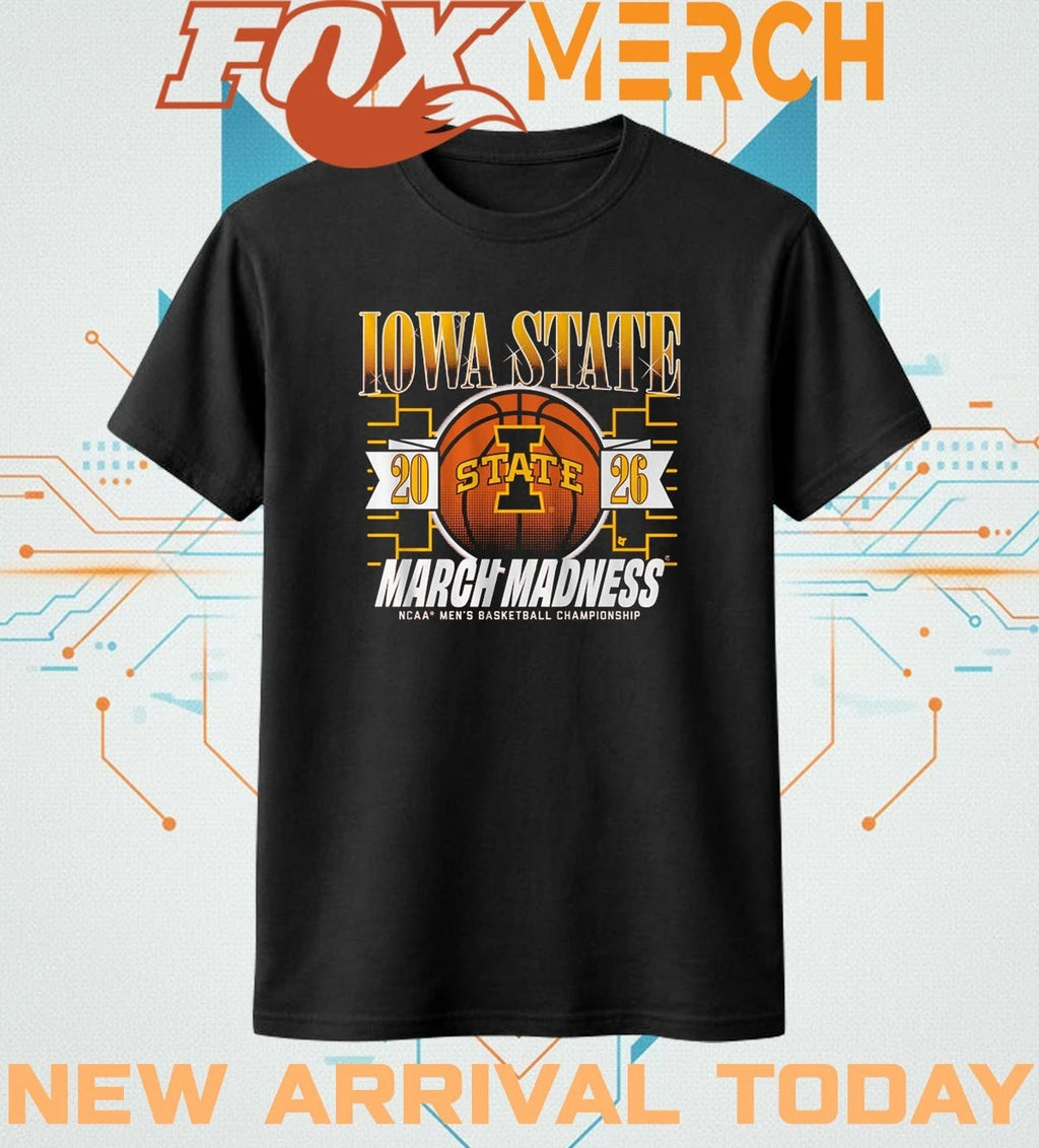 Iowa State Cyclones Men’s Basketball 2026 March Madness t-shirt