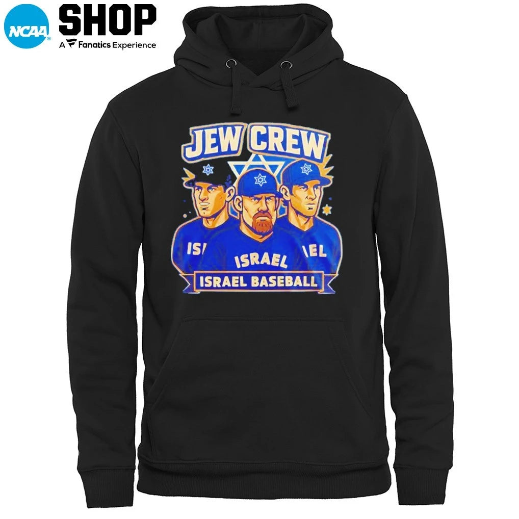 Israel Baseball Jew Crew T-Shirt