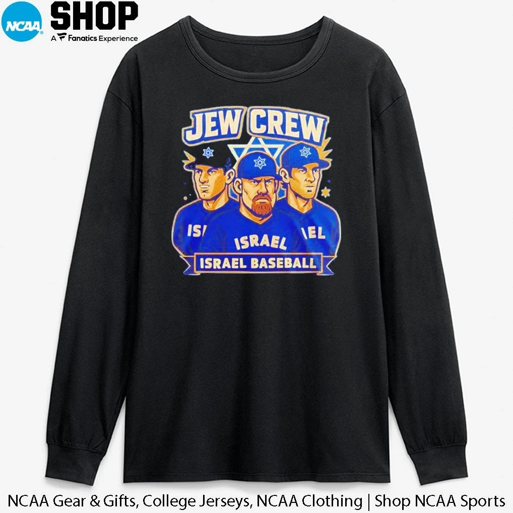 Israel Baseball Jew Crew T-Shirt