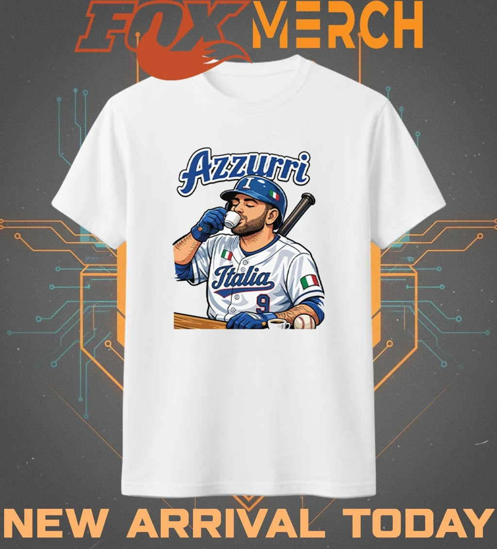 Italia WBC Basketball Azzurri Vinnie Pasquantino t-shirt