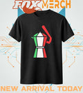 Italian espresso baseball t-shirt