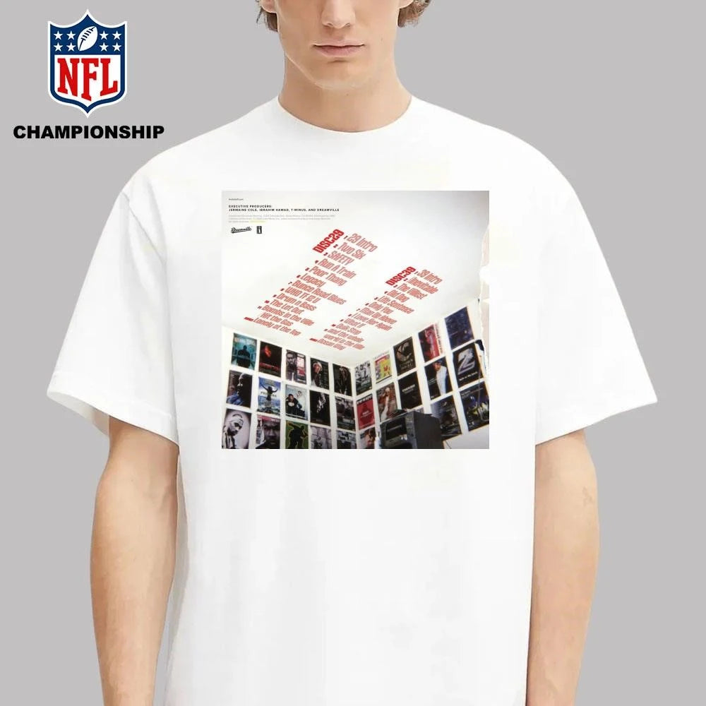 J Cole The Fall Off Tracklist Album Cover Shirt