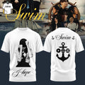 J-Hope BTS Swim Arirang Album Mixed Mesh Special Shirt