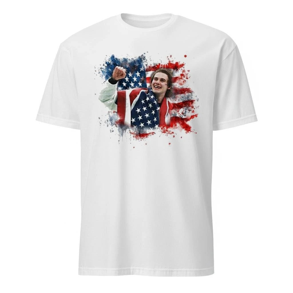 Jack Hughes OT Winner USA Hockey Shirt