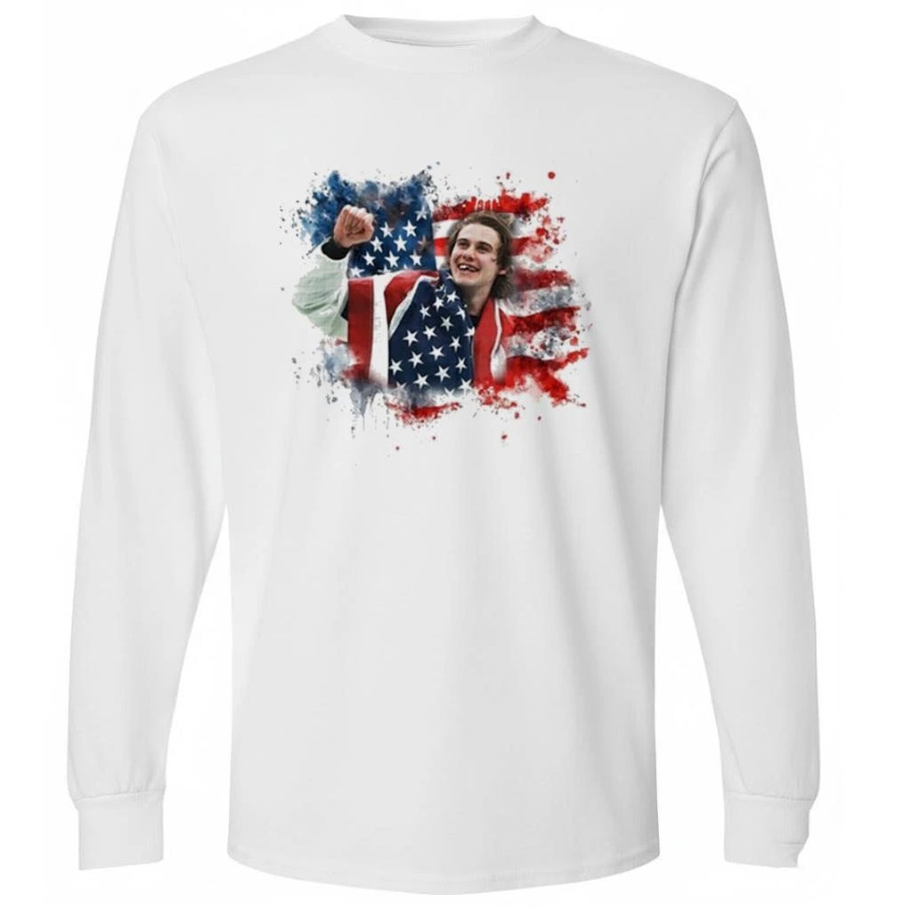 Jack Hughes OT Winner USA Hockey Shirt